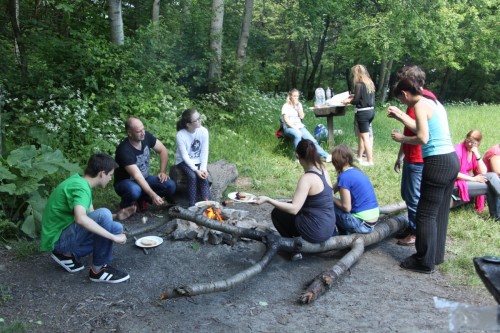 Közös piknik a Normafánál